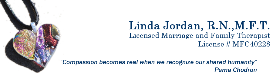 Linda Jordan, R.N., M.F.T. - Licensed Marriage and Family Therapist
